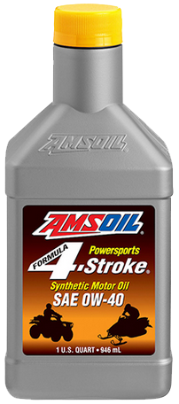 Formula 4-Stroke Powersports 0W-40 100% Synthetic Motor Oil
