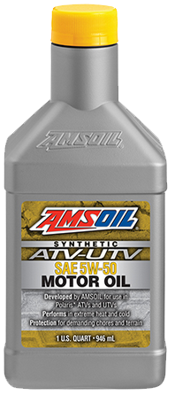 5W-50 100% Synthetic ATV/UTV Motor Oil