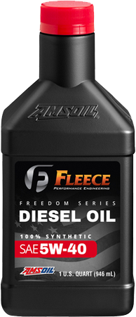 Freedom Series 5W-40 100% Synthetic Diesel Oil
