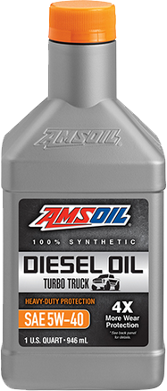 5W-40 Heavy-Duty 100% Synthetic Diesel Oil