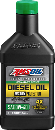 Signature Series 0W-40 100% Synthetic Max-Duty Diesel Oil