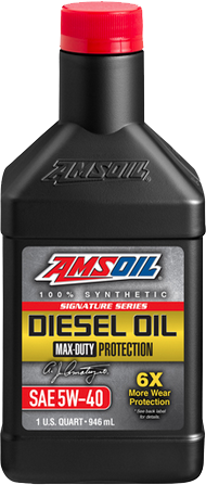 Signature Series 5W-40 100% Synthetic Max-Duty Diesel Oil