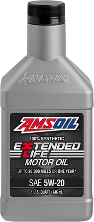 Extended-Life 5W-20 100% Synthetic Motor Oil