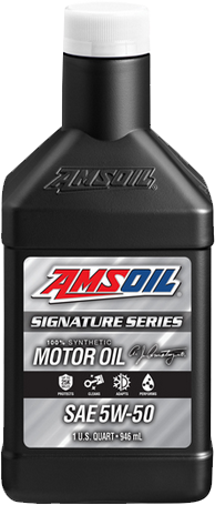 Signature Series 5W-50 100% Synthetic Motor Oil
