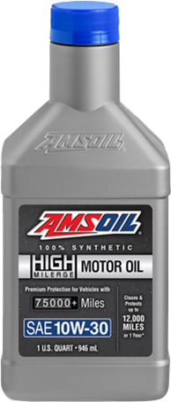 10W-30 100% Synthetic High-Mileage Motor Oil