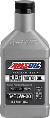 5W-20 100% Synthetic High-Mileage Motor Oil
