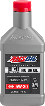 5W-30 100% Synthetic High-Mileage Motor Oil